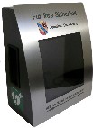 Defibrillatorschrank Edelstahl